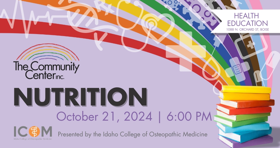 Health Education on Nutrition presented by ICOM October 21,2024 at 6pm