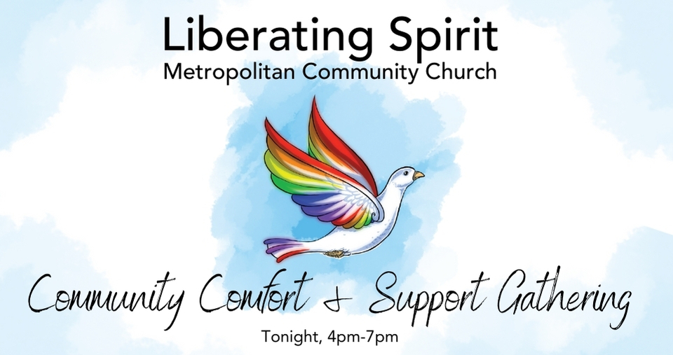 Liberating Spirit MCC event flyer