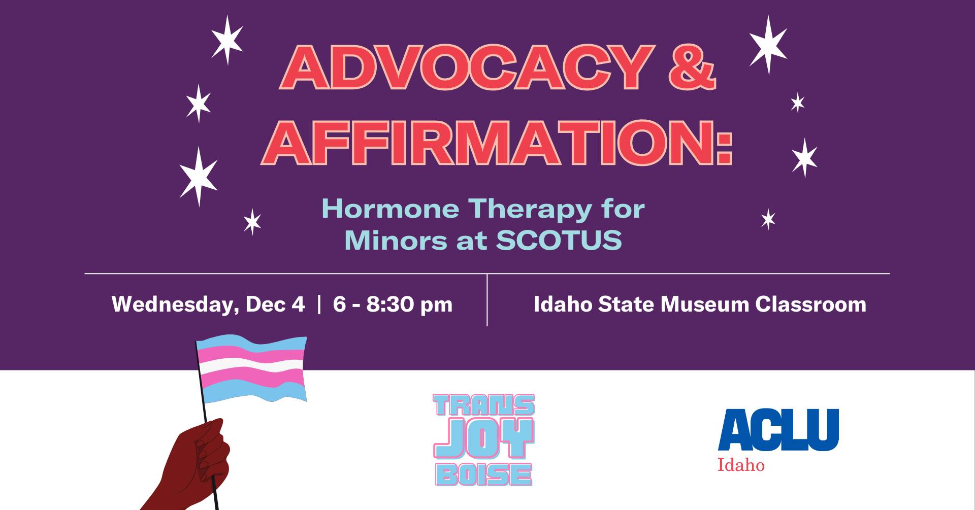 Advocacy & Affirmation flyer