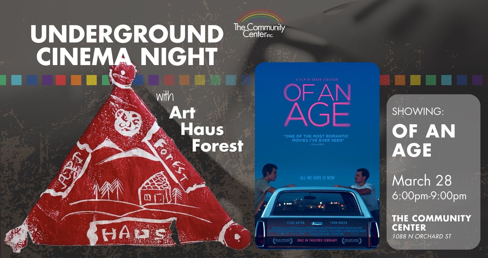 underground movie night march